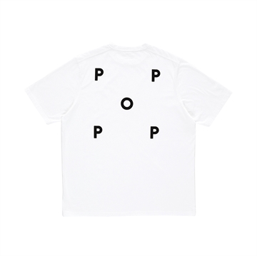 Pop Trading Company Logo T-shirt White/Black